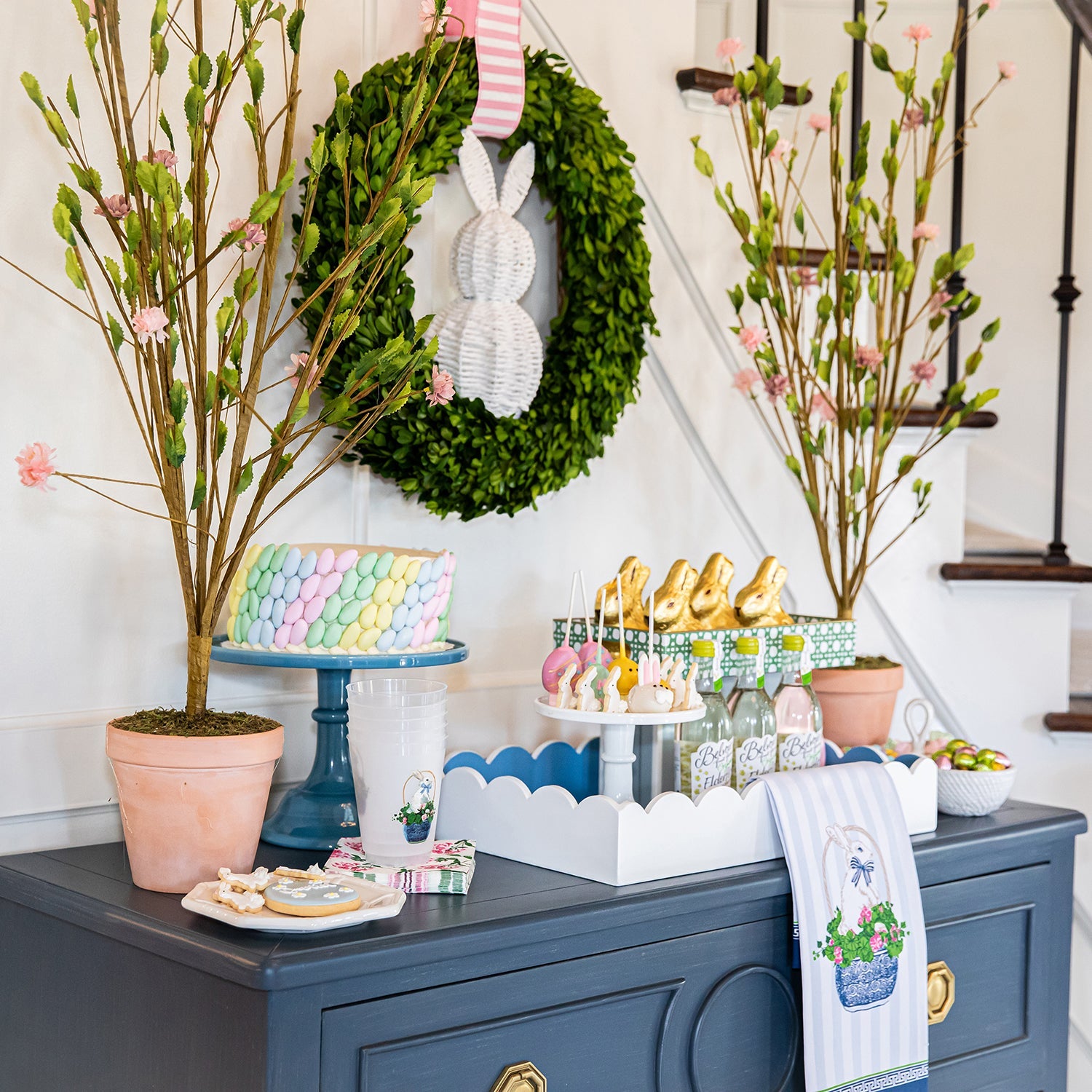 EASTER DESSERT TABLE