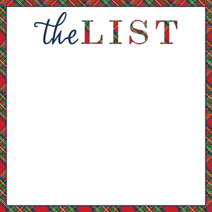 Stock Shoppe: 8.5x8.5 SLAB Stock Notepad | Tartan List