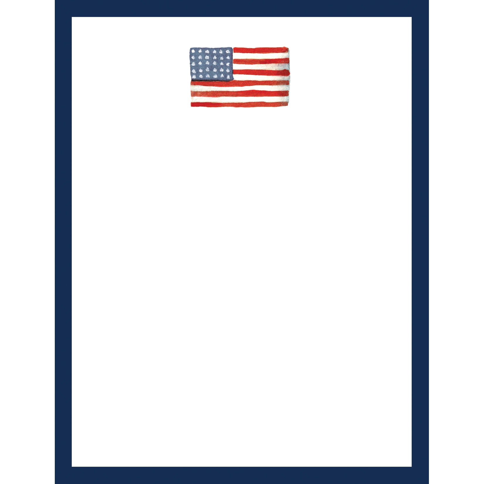 In Stock 4.25x5.5 American Flag Notepad