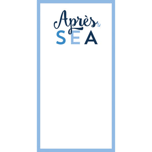 Stock Shoppe: 4.25x8.5 Apres Sea Notepad