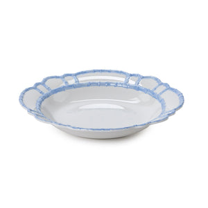 French Blue Bamboo Melamine Bowl