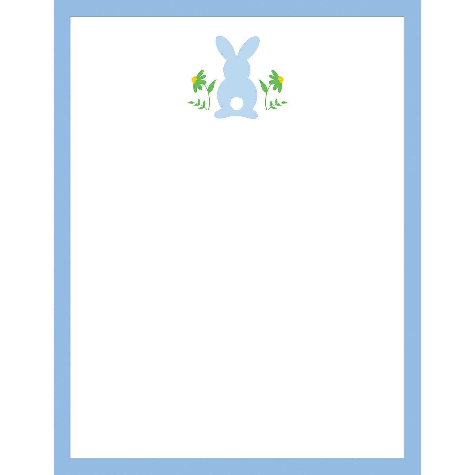 Stock Shoppe: 4x5 Bunny Notepad