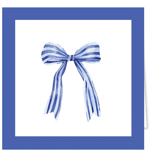 In Stock Gift Enclosure Cards + Envelopes | Striped Bow