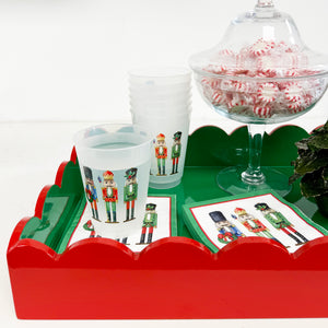 Bundle: Nutcrackers Shatterproof Cups and Cocktail Napkins