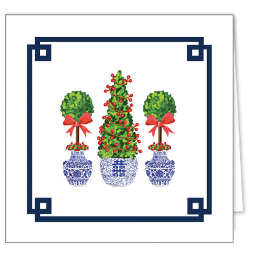 In Stock Gift Enclosure Cards + Envelopes | Christmas Topiaries