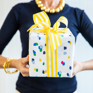 Continuous Roll Gift Wrap | Confetti