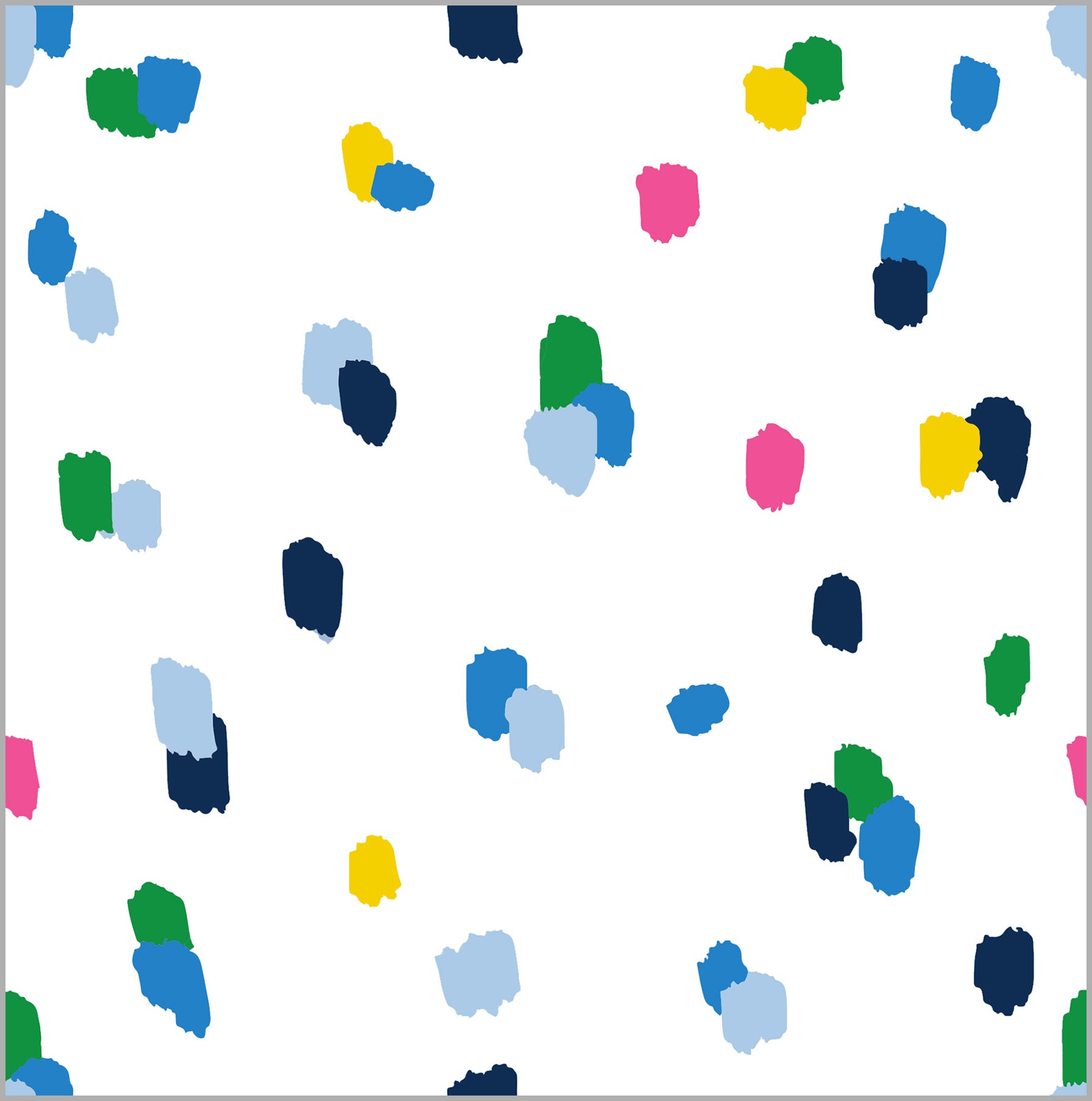 In Stock Continuous Roll Gift Wrap | Confetti