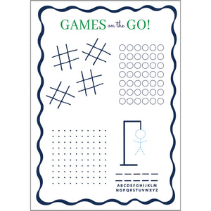 Stock Shoppe: 5x7 Games on the Go Notepad