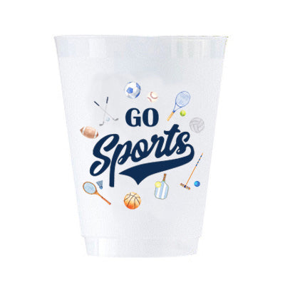 In Stock Go Sports Shatterproof Cups | Set of 8