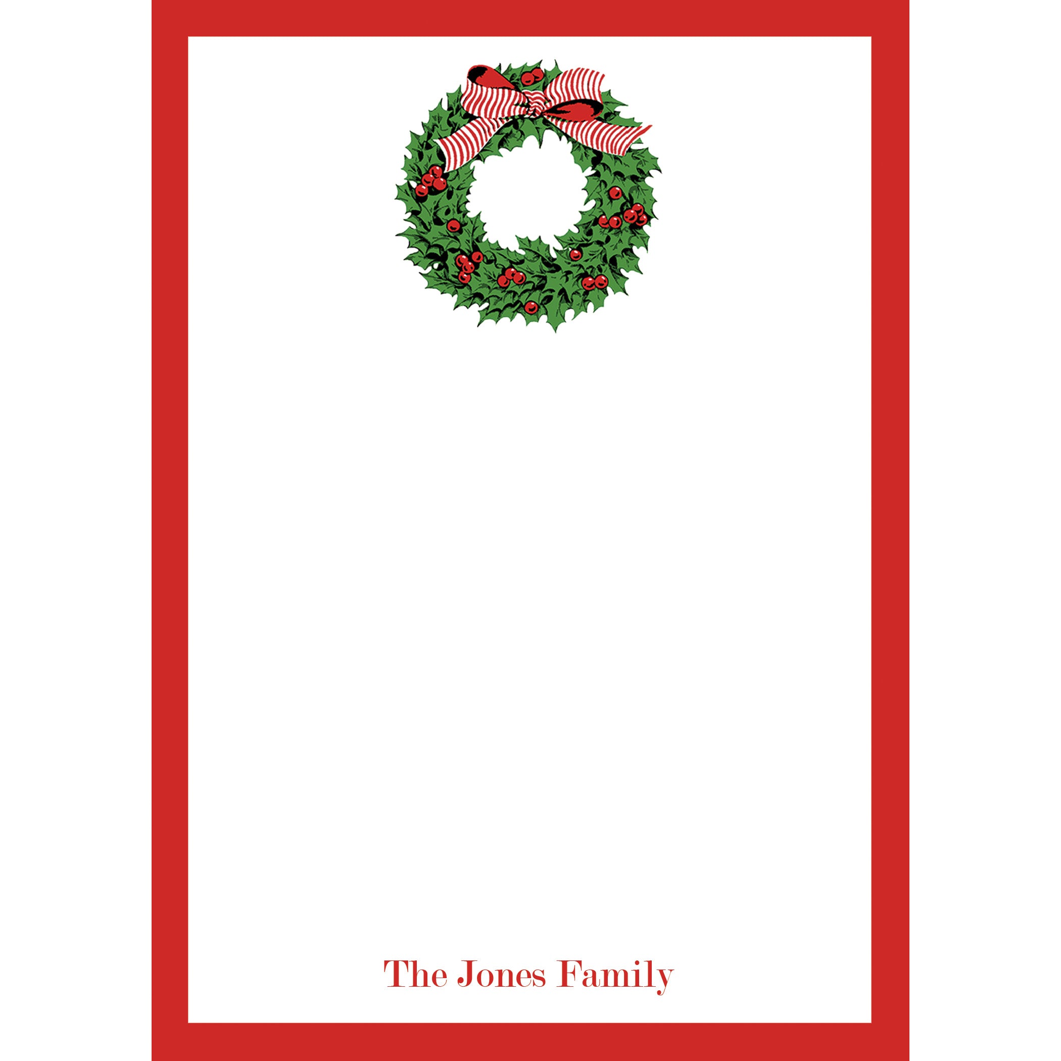 Christmas Holly Personalized Holiday Gift Tags - WH Hostess Social  Stationery