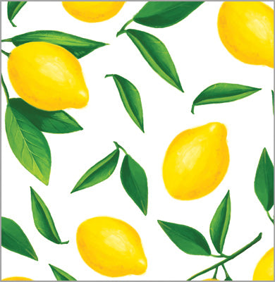 In Stock Continuous Roll Gift Wrap | Lemons