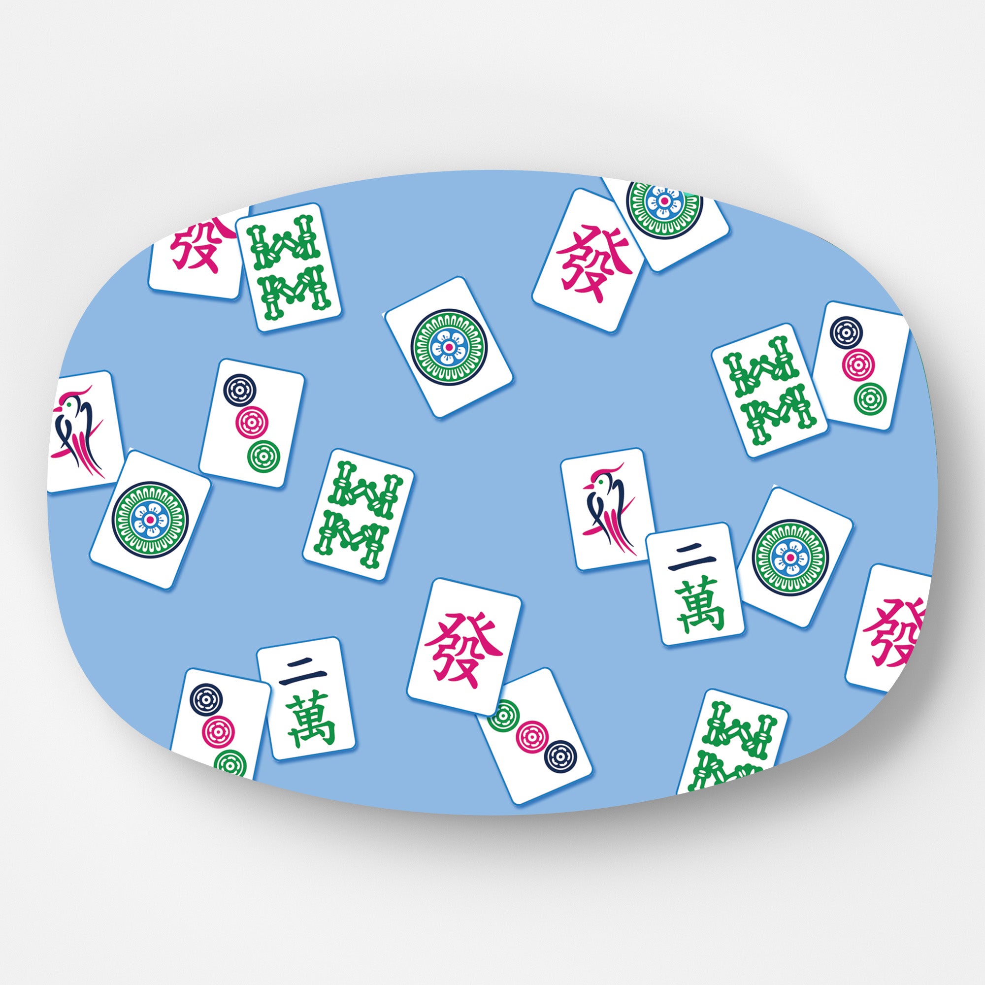 In Stock WH Serving Platter | Mahjong Tiles