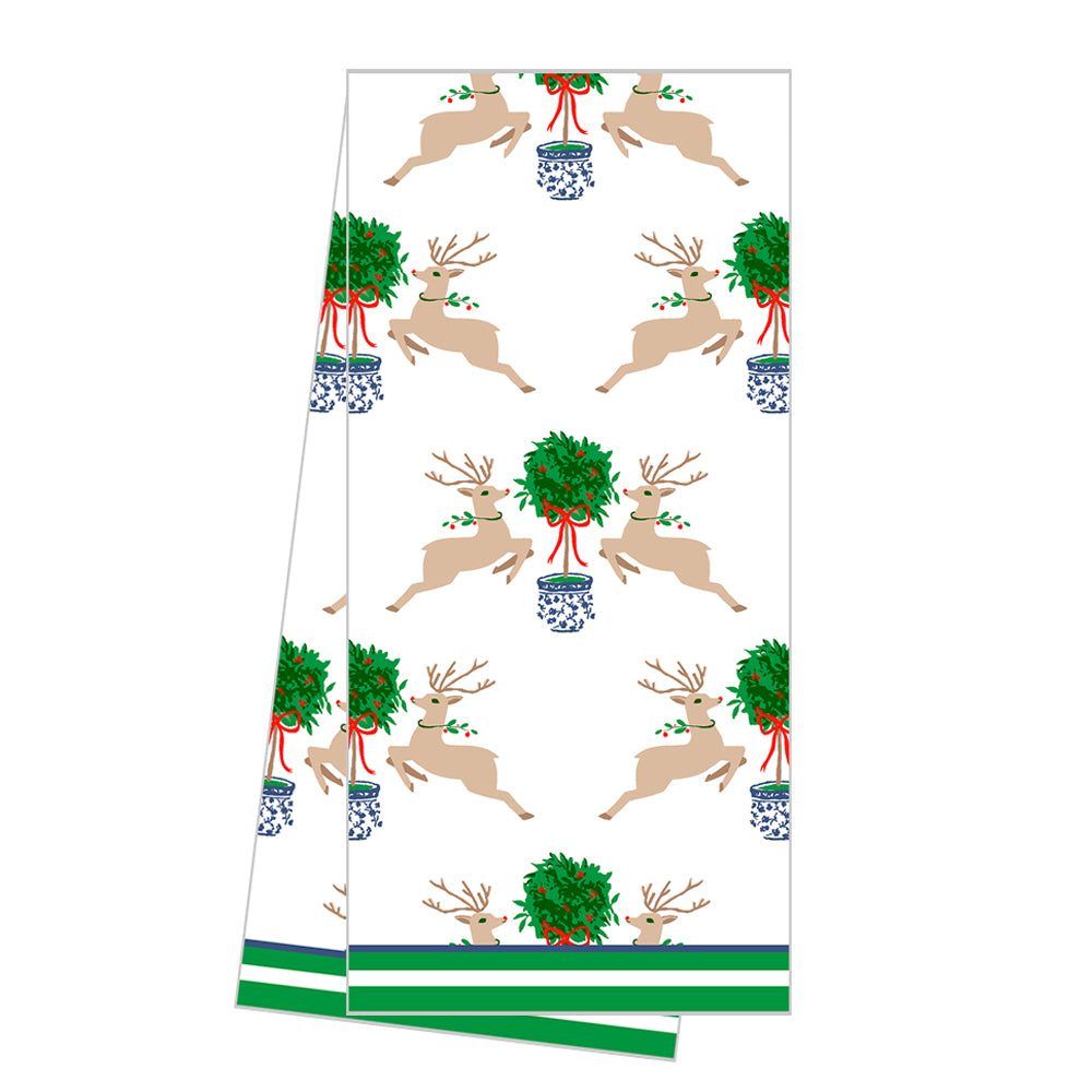 SALE!! WH Hostess Cotton Tea Towel  Sailboats - WH Hostess Social  Stationery