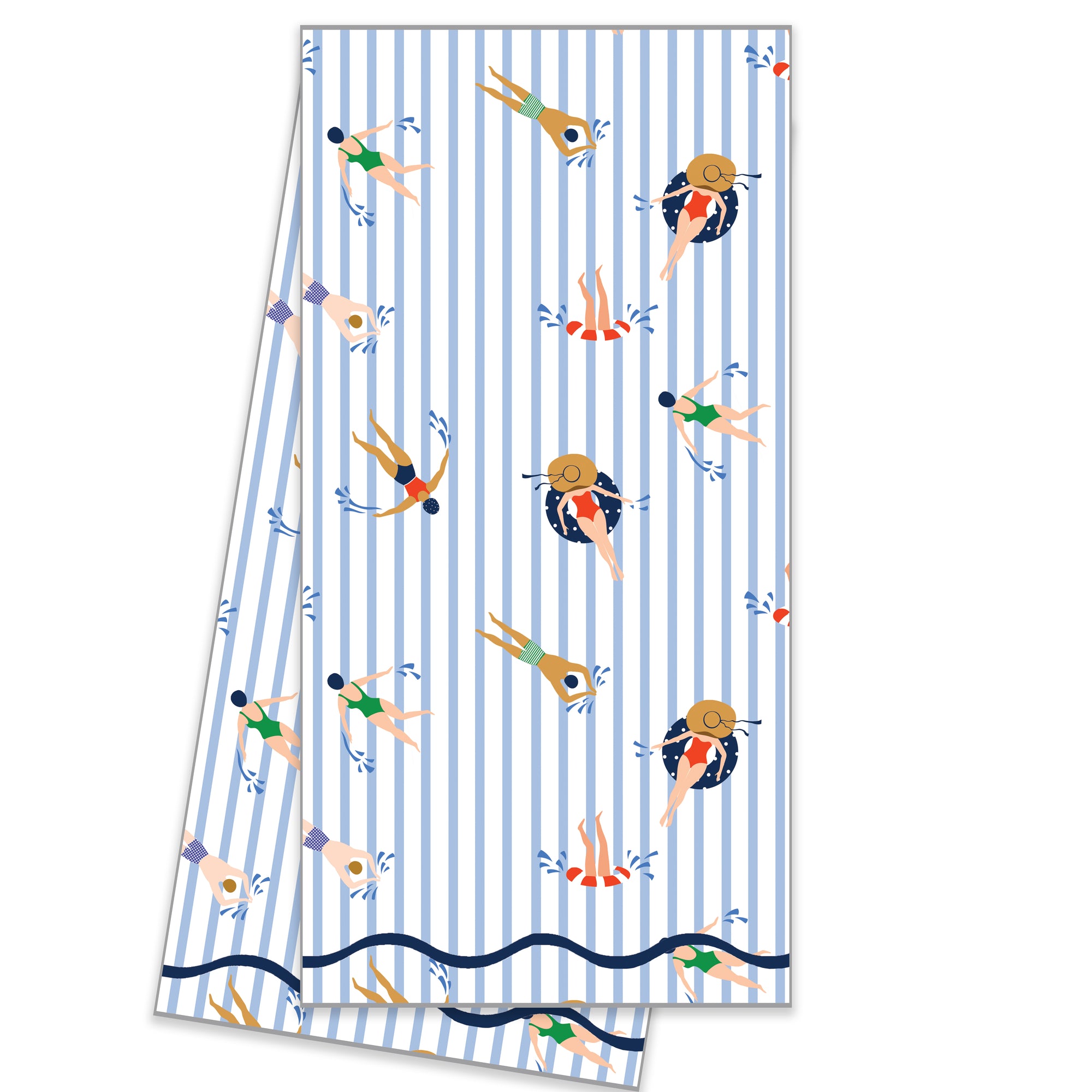 In Stock WH Hostess Cotton Tea Towel | Swimmers