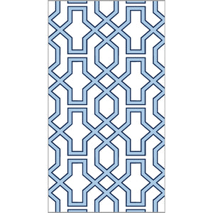 WH Paper Guest Towels | Blue Trellis