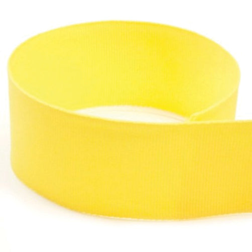 Wholesale Preppy Solid Grosgrain Ribbon | Yellow