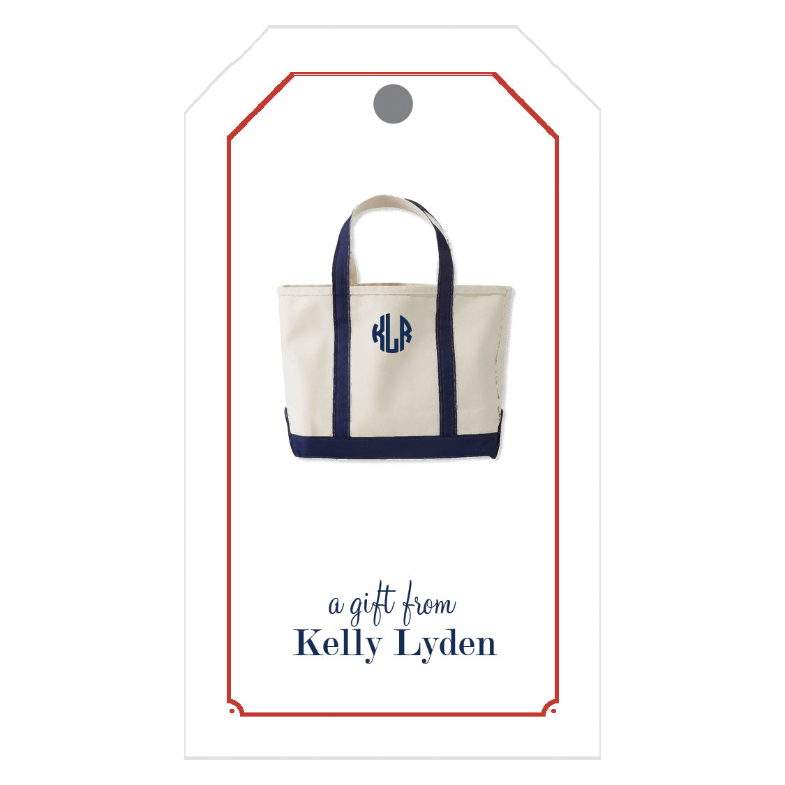 Personalized Boat Tote