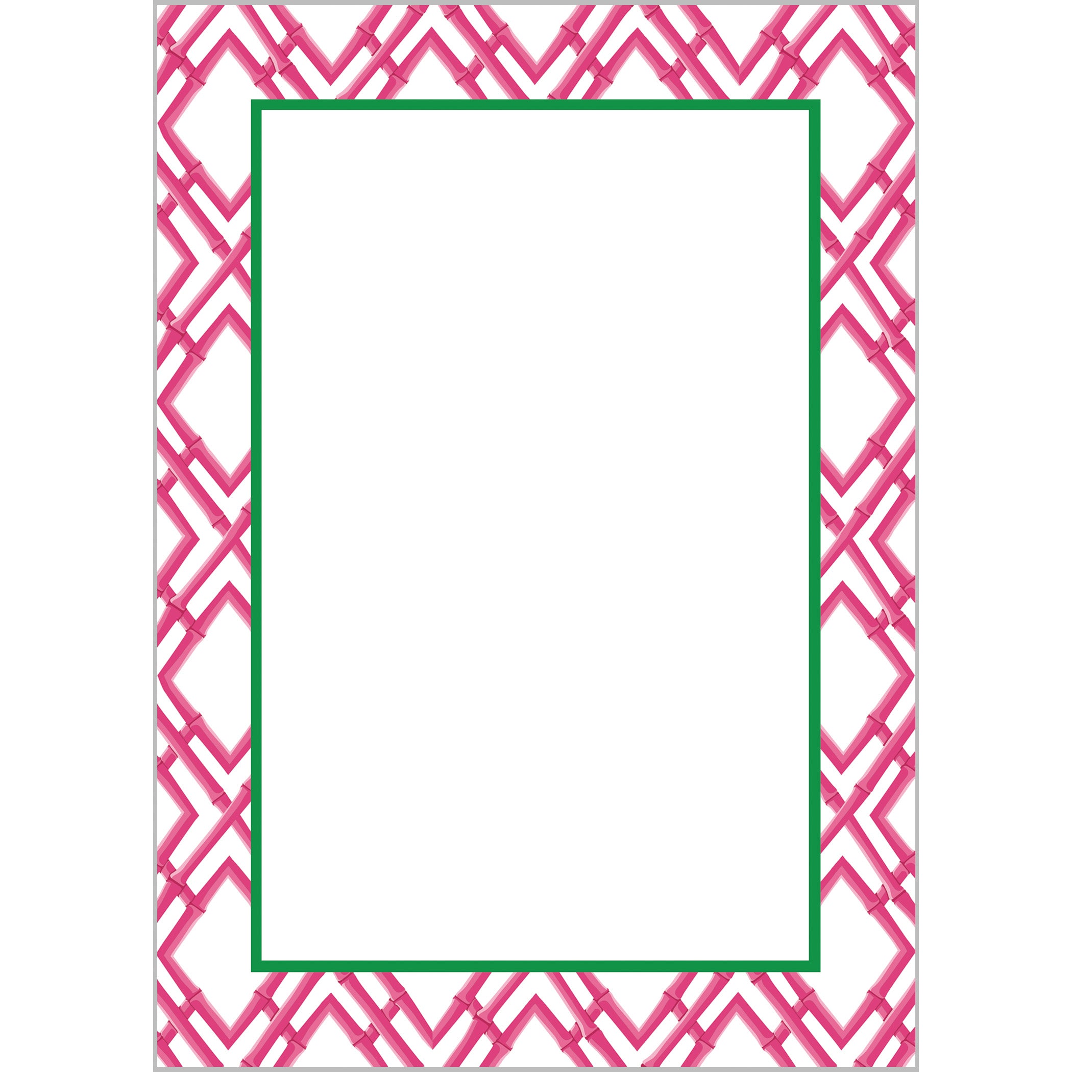 hot pink border design
