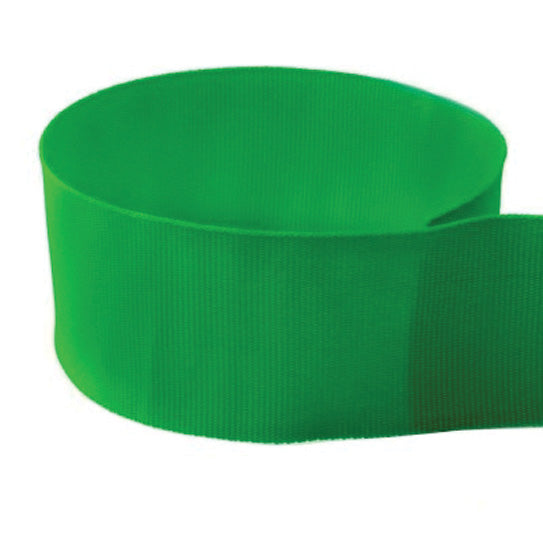 Preppy Solid Grosgrain Ribbon | Emerald 