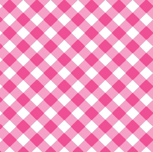 Wrapping Paper: Diagonal Hot Pink Gingham gift Wrap, Birthday, Holiday,  Christmas 