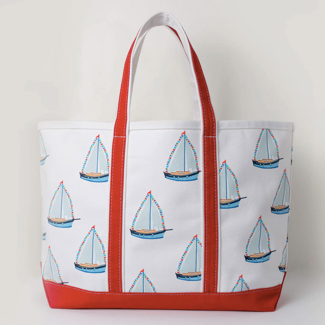 Gift Wrap Sheets  Sailboats - WH Hostess Social Stationery